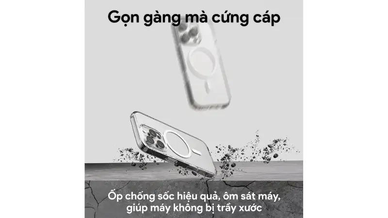 Khả năng bảo vệ toàn diện với công nghệ chống sốc 4 mét