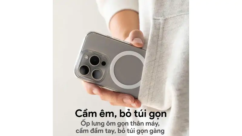 Lợi ích của ốp lưng Magsafe iPhone 16 Dekey Magic Cover Ultral Crystal