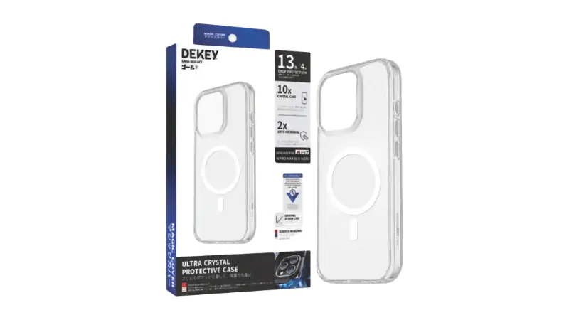 Tổng quan về ốp lưng Magsafe iPhone 16 Dekey Magic Cover Ultral Crystal