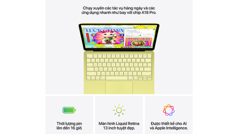 Hiệu năng với chip A18 Pro