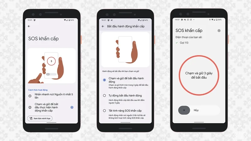 Hướng dẫn kích hoạt tính năng SOS khẩn cấp trên mọi điện thoại