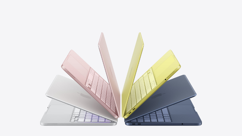 Thiết kế MacBook Neo: 4 màu mới và bàn phím đồng thân màu