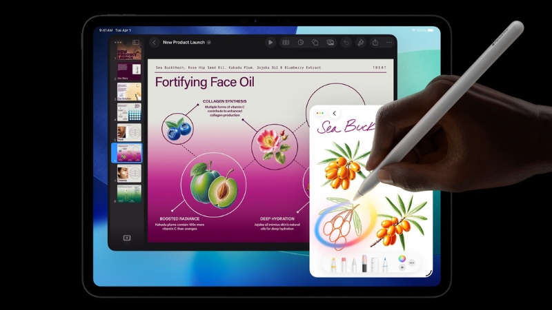 Thiết kế và kết nối của iPad Pro