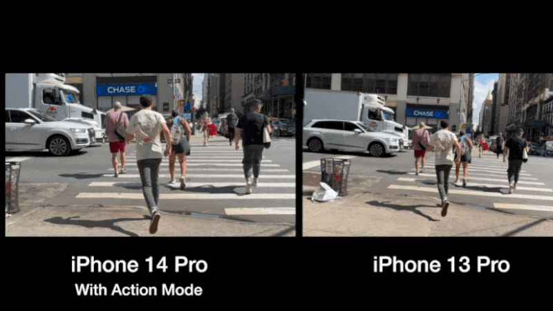 Action Mode trên iPhone, tính năng quay video siêu chống rung
