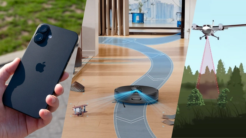 Danh sách thiết bị công nghệ tích hợp máy quét LiDAR