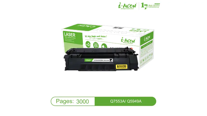 Tổng quan về hộp mực máy in i-Aicon Q7553A/ Q5949A