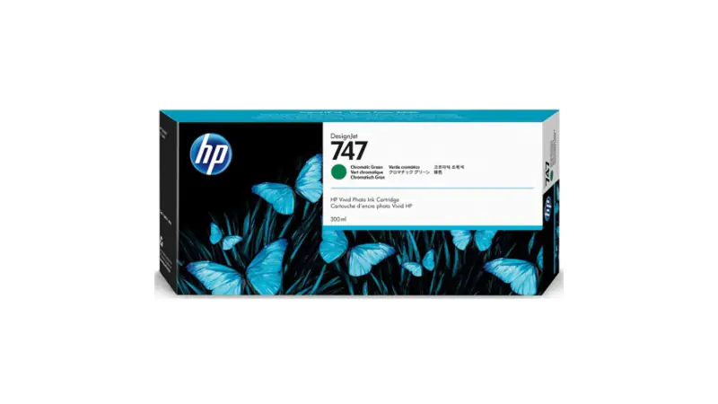 Mã màu của hộp mực máy in HP 747 300ml DesignJet Ink Cartridge