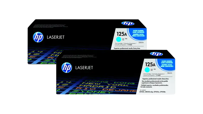 Thay thế hộp mực máy in HP 125A Cyan Cartridge (CB541A)
