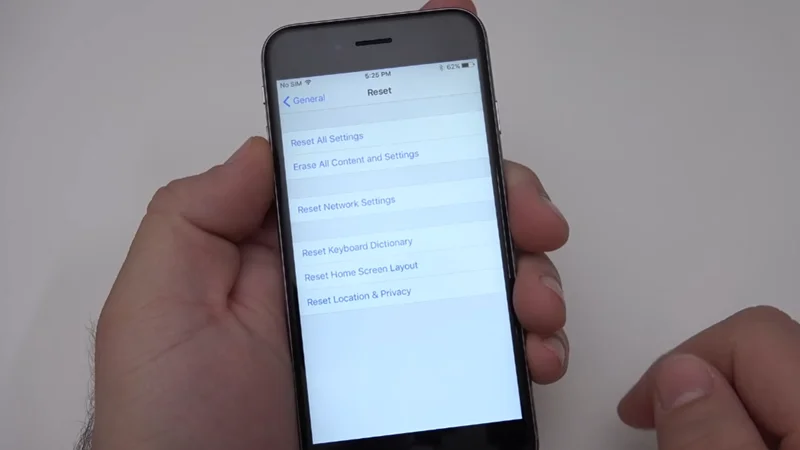 Thao tác thực hiện trên hệ điều hành iOS 14 trở xuống