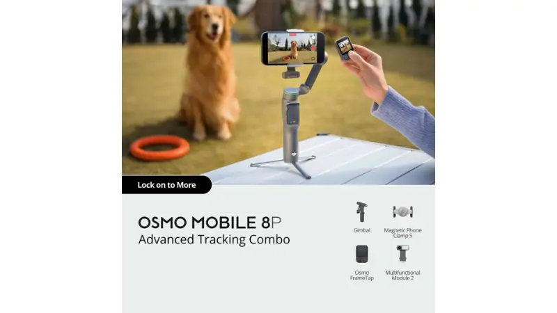 thiết bị quay chuyên nghiệp với dji osmo mobile 8p