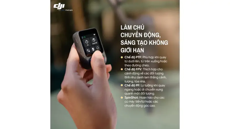 Chế độ quay SpinShot và DynamicZoom đậm chất điện ảnh