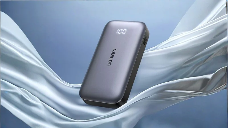 Ugreen sắp bán pin dự phòng P6 tích hợp dây sạc USB-C 