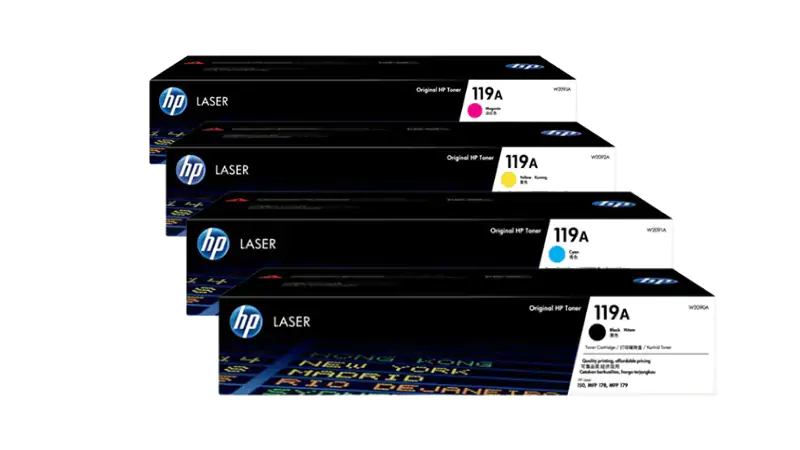 Khả năng tương thích với các dòng máy in HP Color Laser