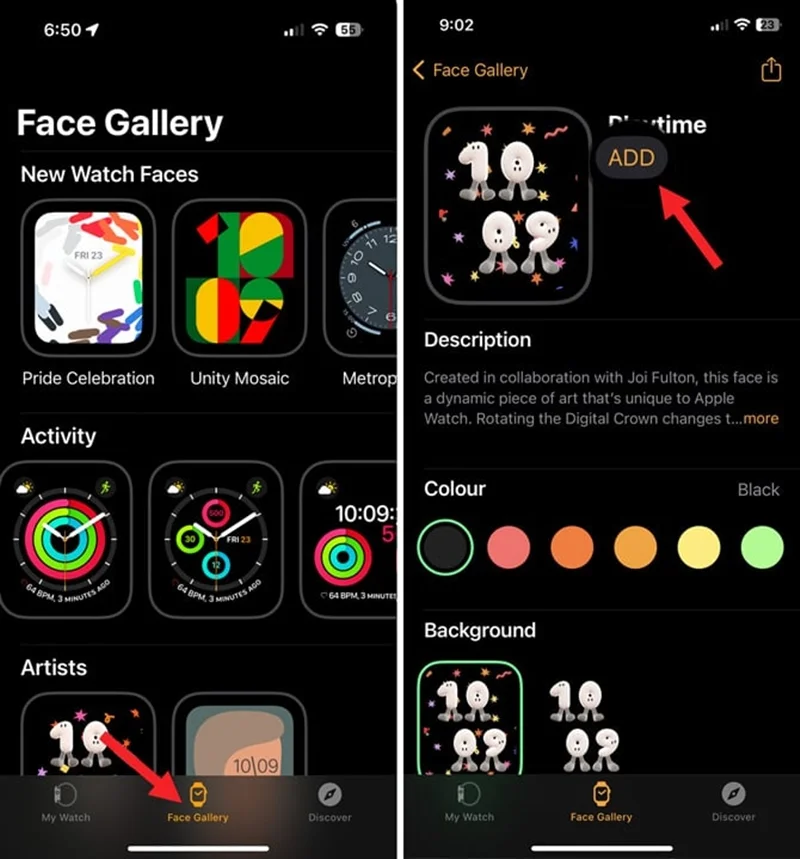 Cách cài đặt màn hình Apple Watch siêu đẹp, không lo hao pin