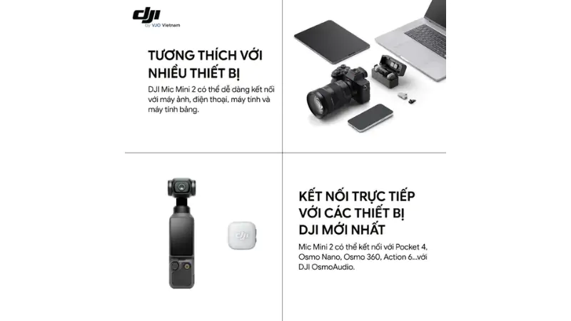 Khả năng tương thích linh hoạt trong hệ sinh thái DJI