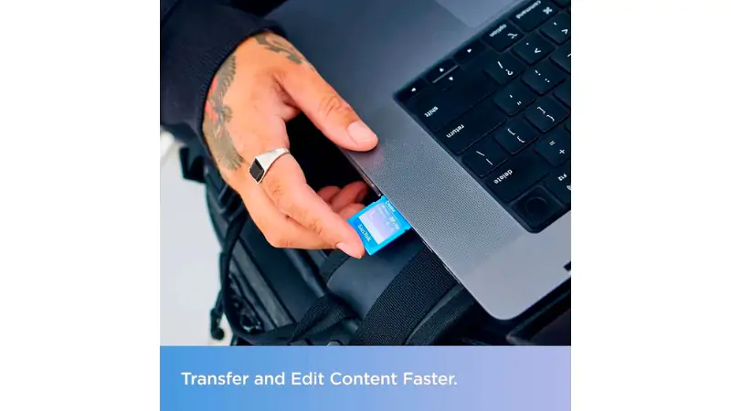Rút ngắn thời gian hậu kỳ với tốc độ đọc lên đến 280MB/s