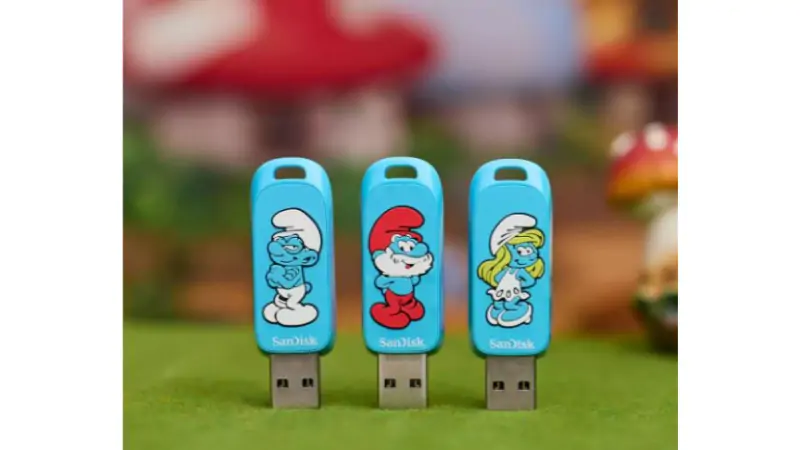 Những tiện ích nổi bật khi sử dụng USB SanDisk Smurfs Edition