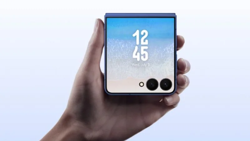 Galaxy Z Flip 8 chính thức lộ diện: Mỏng hơn, nhẹ hơn, gần như không còn nếp gấp