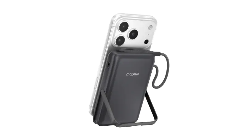 Pin sạc dự phòng Mophie 10.000 mAh 30W Essentials Snap+ Powerstation With Stand