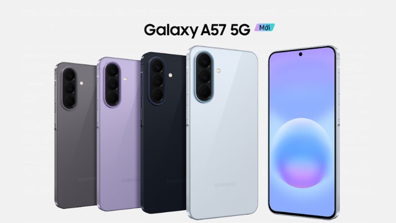 Galaxy A57 5G nổi bật với hệ sinh thái Galaxy AI đồng bộ