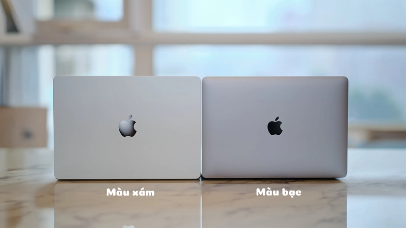 Điểm nổi bật của MacBook màu Silver qua các thế hệ chip Apple Silicon