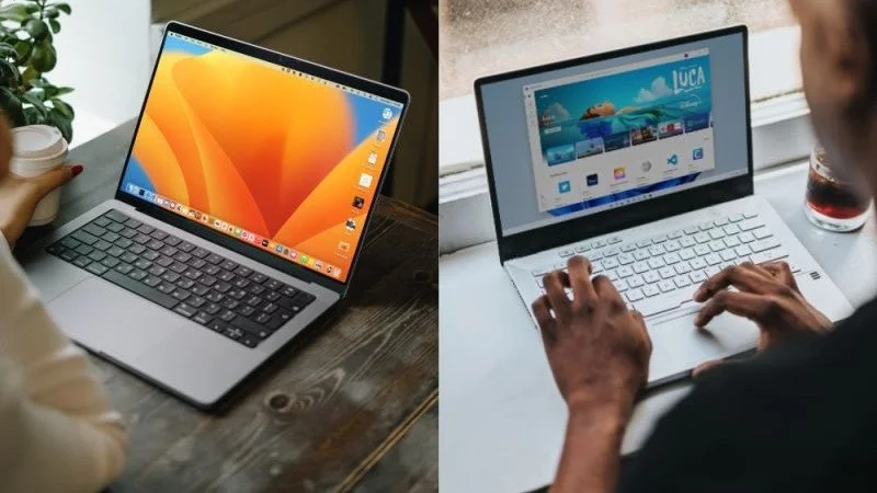 MacBook và laptop có nhiều điểm khác biệt ngoài hệ điều hành