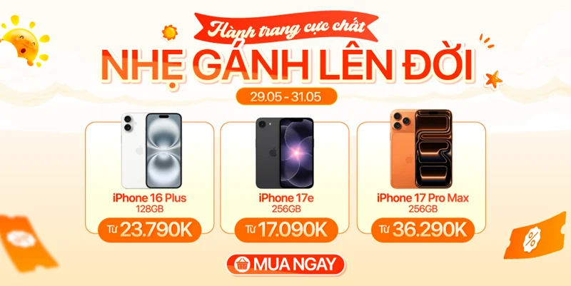 Chương trình của Minh Tuấn Mobile giảm giá nhiều mặt hàng iPhone, Android