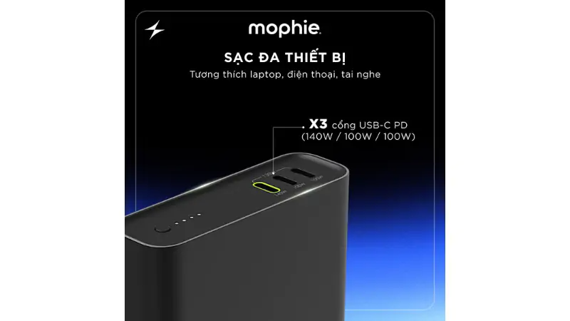 Hiệu năng vượt trội từ công nghệ sạc nhanh PD