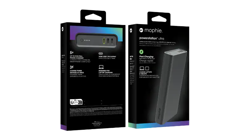 Pin sạc dự phòng Mophie 25.000 mAh 130W Powerstation