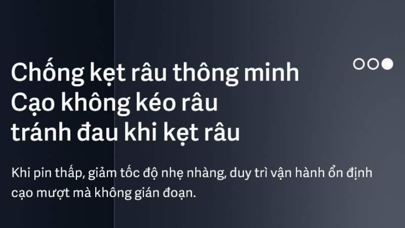 Hệ thống chống kẹt và an toàn vận hành