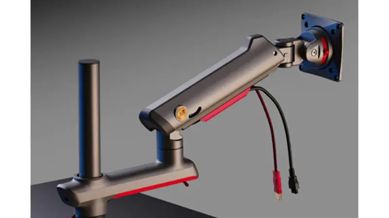 Thiết kế hiện đại giúp góc setup gọn gàng và ấn tượng hơn