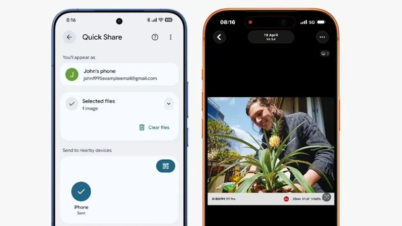 Nhiều hãng Android đưa AirDrop lên dòng sản phẩm của mình