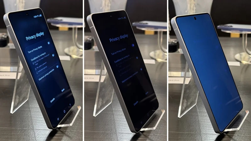 Xiaomi phát triển tính năng tương tự Privacy Display của Samsung