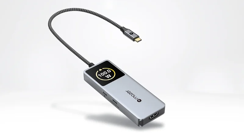 Hub chuyển đổi Type-C Mazer 5 in 1 Ai InfiniteHub Ultra