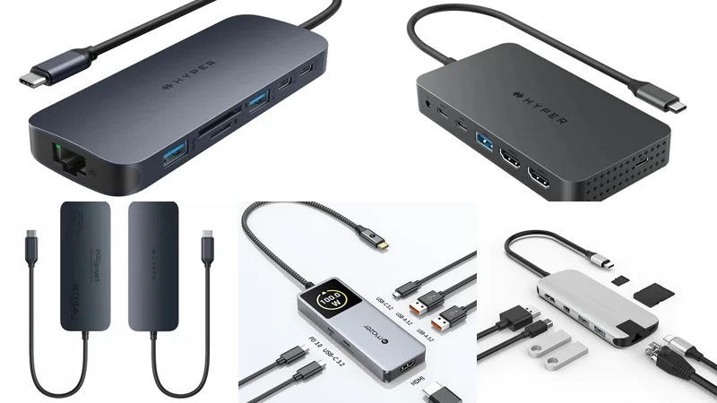 Top 5 dòng hub chuyển đổi tốt nhất dành cho MacBook Pro M5