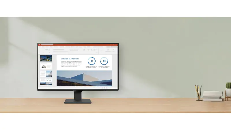 Hiệu suất mượt mà với tần số quét 100Hz và VESA MediaSync