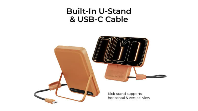 Cáp sạc USB-C tích hợp linh hoạt