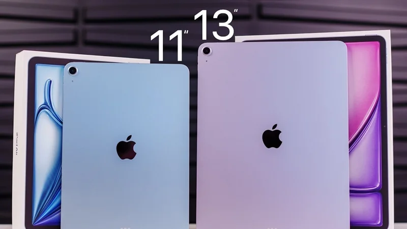 Nên lựa chọn phiên bản 11 inch hay 13 inch của iPad Air M4