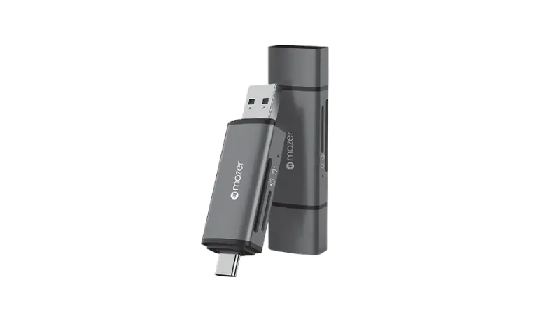 Đầu đọc thẻ nhớ TF/SD Mazer Dual Card Reader Hub