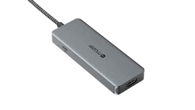 Hub chuyển đổi Type-C Mazer 5 in 1 4K/60Hz 100W Infinite Link Pro Hub