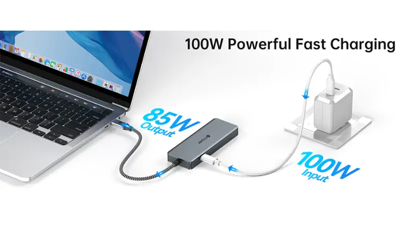 Công suất sạc 100W và giải pháp quản lý năng lượng