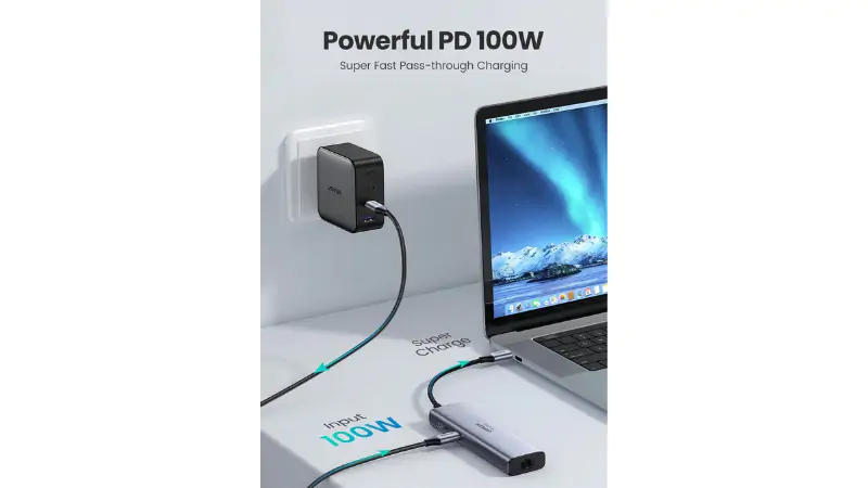 Sạc nhanh Power Delivery 100W