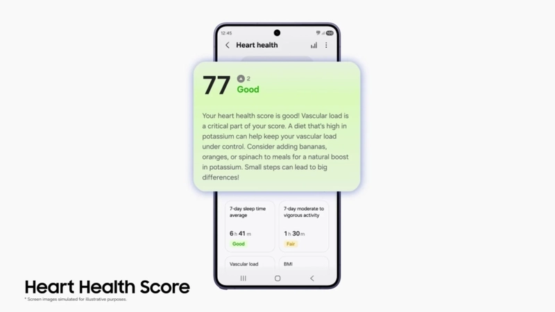 Những Chỉ Số Sức Khỏe Mới Trên Samsung Health