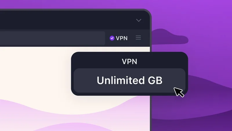 Firefox mở VPN miễn phí không giới hạn dữ liệu