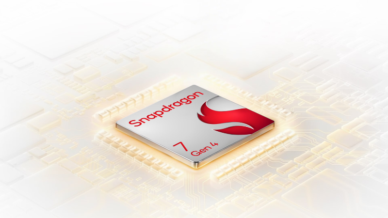 Sức mạnh hiệu năng từ chip Snapdragon 7 Gen 4
