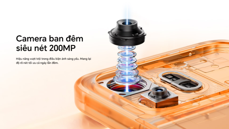 Cách mạng nhiếp ảnh với AI Camera 200MP
