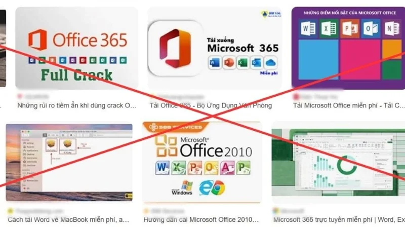 Lật tẩy thủ đoạn cài đặt Windows và Office lậu trên máy tính bán ra thị trường