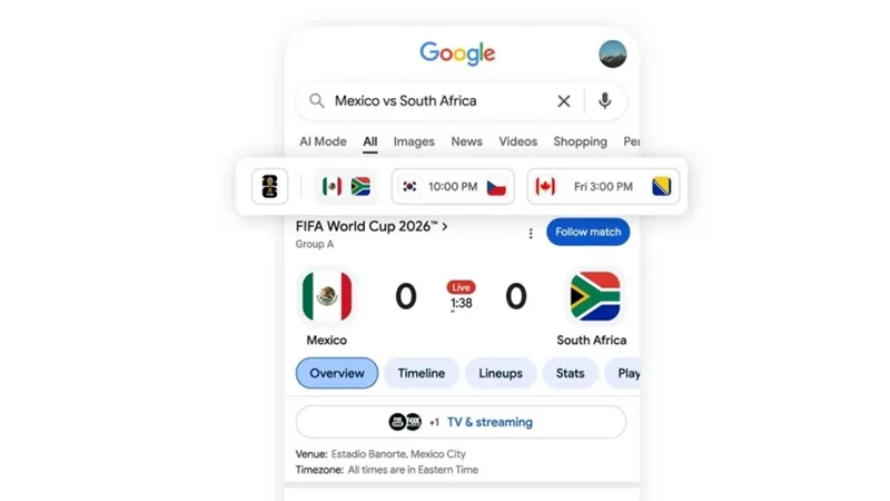 Google mở rộng tính năng hình ảnh tương tác trên AI Mode