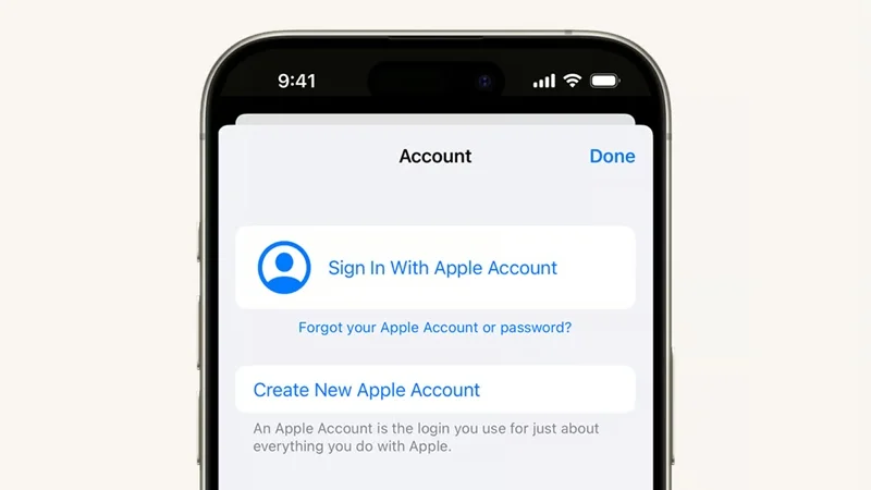 Quy trình tạo tài khoản mới ngay trên App Store