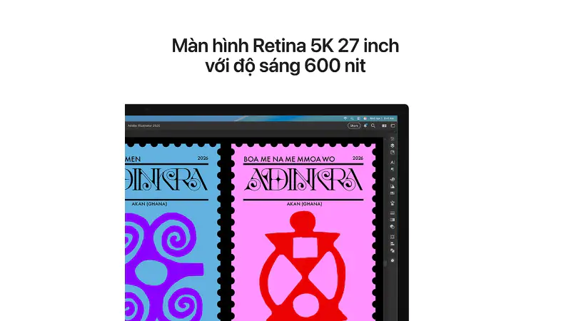 Trải nghiệm thị giác đỉnh cao từ màn hình Retina 5K